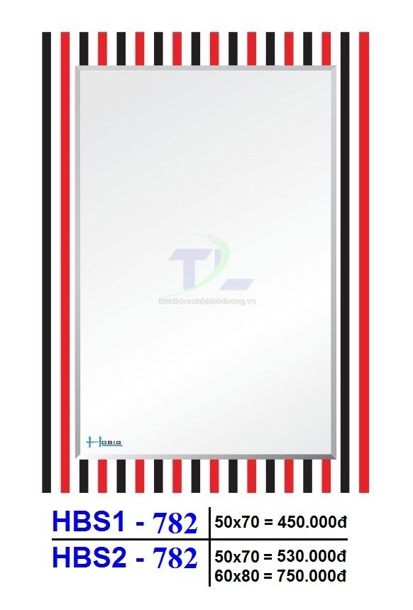 Gương soi phòng tắm HOBIG HBS1-782